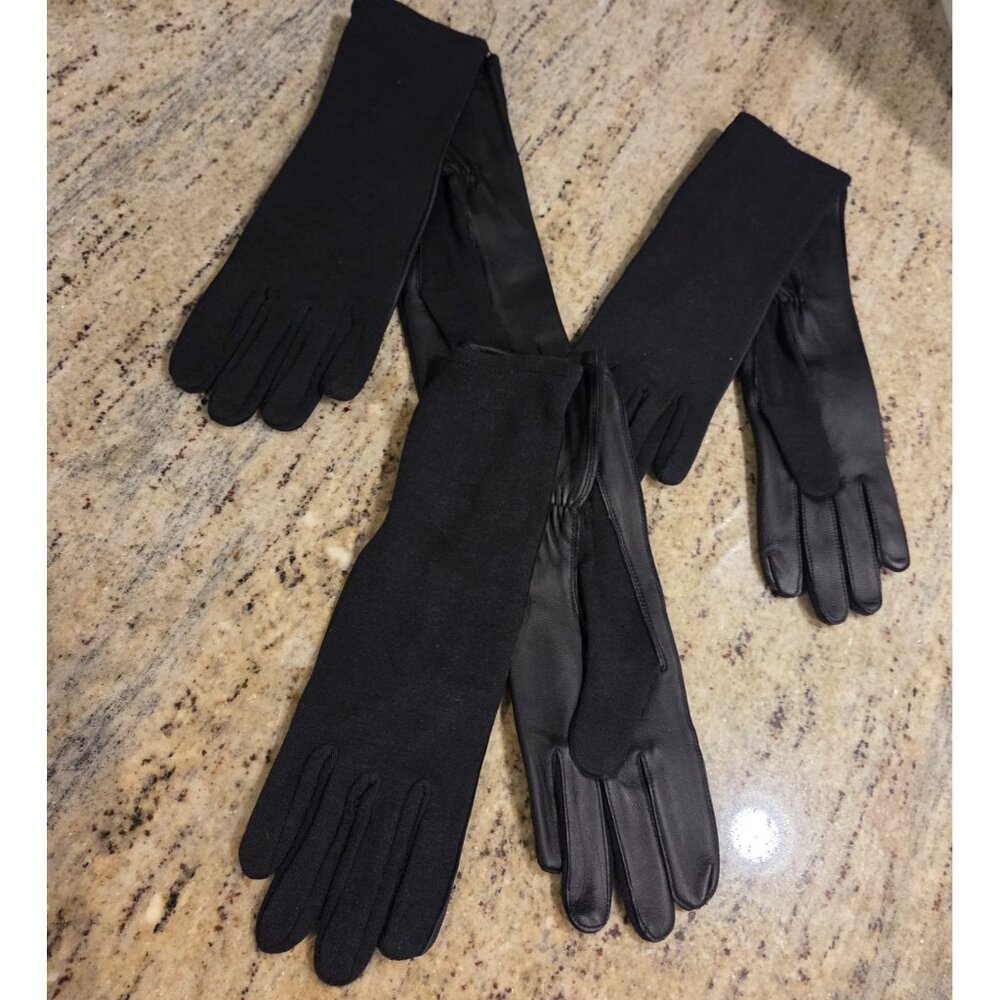 New 3 pair Nomex Summer Flight Gloves XS 7 Flyer's Fire Resistant Mil-Spec Black